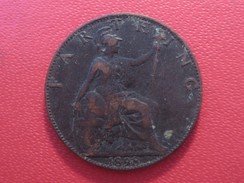 Grande-Bretagne - UK - Farthing 1898 Victoria 5792 - B. 1 Farthing