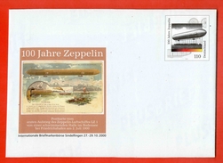 Germania Rep. Federale :  Biglietto Postale  "Mostra-Mercato Di Filatelia" Sindelfingen  27.10.2000 - Enveloppes - Neuves