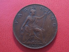 Grande-Bretagne - UK - Farthing 1903 Edward VII 5731 - B. 1 Farthing