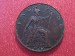 Grande-Bretagne - UK - Farthing 1902 Edward VII 5883 - B. 1 Farthing