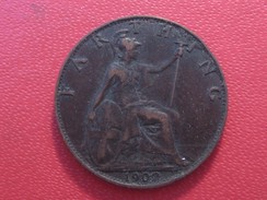 Grande-Bretagne - UK - Farthing 1902 Edward VII 5962 - B. 1 Farthing