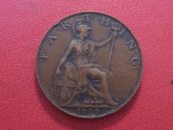 Grande-Bretagne - UK - Farthing 1909 Edward VII 5974 - B. 1 Farthing