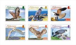 ALDERNEY 2008 - Faune, Oiseaux Rapace -  6v Neufs  (MNH Set) - Alderney