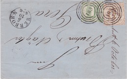 Germany State Thurn And TaxisPostal History Numeral Cancel #183 Herborn Gera - Brieven En Documenten