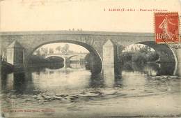 Tarn Et Garonne - Ref- A308 - Albias - Pont Sur L Aveyron - Ponts - Carte Bon Etat - - Albias