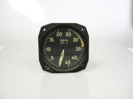 FLUG / BORDINSTRUMENTE, US-Air Force Dual R.P.M. Indicator Mit Stecker. (D) - Non Classés