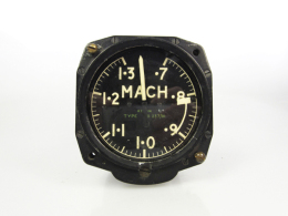 FLUG / BORDINSTRUMENTE, Royal Air Force Machmeter. (D) - Ohne Zuordnung