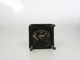 FLUG / BORDINSTRUMENTE, Royal Air Force Carburator-Temp.-Indicator. (D) - Ohne Zuordnung