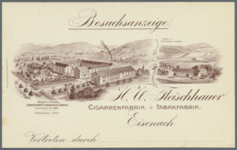 EISENACH Mit Wartburg (alte PLZ 5900), Sehenswerter Posten Mit 32 Alten, Nur Besseren, Ansichtskarten Ab 1885.... - Other & Unclassified