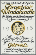 DRESDEN, Veranstaltungen Und Ereignisse 1919/1939, Partie Mit 31 Verschieden Anlaßkarten Mit Zahlreichen... - Autres & Non Classés