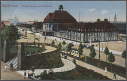 DORTMUND, Konvolut Von Ca. 360 Ansichtskarten Aus Ca. 1900/50, Dabei Auch Einige Farb-Lithos, Erhaltung Teils... - Autres & Non Classés