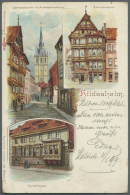 HILDESHEIM, ELZE, ALFELD, HAMELN Und RINTELN Jeweils Mit Ein Wenig Umgebung (alte PLZ 3200 - 326), Ein Karton Mit... - Autres & Non Classés