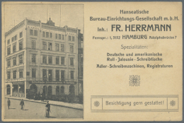 HAMBURG-MITTE Nur NEUSTADT, Eine Bunte Mischung Mit Weit über 1450 Ansichtskarten, Dabei Fast Alle Vor 1945.... - Autres & Non Classés