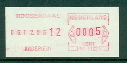 Loketstrook Roosendaal 06.12.93 Postfris - Franking Machines (EMA)