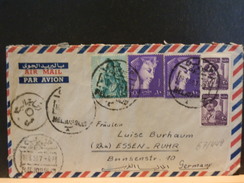 67/449   LETTRE EGYPT POUR ALLEMAGNE  1958 - Briefe U. Dokumente