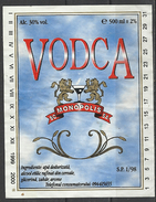 Romania, Monopolis Co., Vodca. - Alkohole & Spirituosen