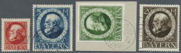 1914, Ludwig II 3 Pf. Bis 20 M Friedensdrucke Gestempelt, 3 Pf. Bis 5 M Etwas Unterschiedlich, Hauptwerte 10 M Und... - Autres & Non Classés