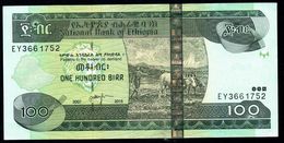 Ethiopia 100 Birr 2015 VF-EXF P-52 - Ethiopie