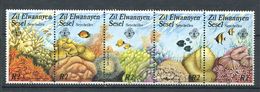 192 ZIL ELWANNYEN  Seychelles 1986 - Yvert 134/38 - Poisson Corail Recif -  Neuf ** (MNH) Sans Trace De Charniere - Seychellen (1976-...)