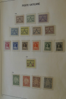 1929/90: MNH And Mint Hinged Collection Vatican 1929-1990 In Davo Album, Including Better Material Like (Michel... - Autres & Non Classés
