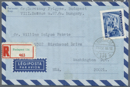 1951/1990 (ca.), AEROGRAMMES: Accumulation With About 700 Unused And Used/CTO Aerogrammes Incl. Better Types, Many... - Postal Stationery