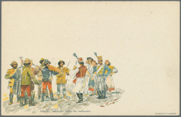POSTKARTEN: 1896, Jahrtausendfeier Ungarns - Bestand Mit Ca. 125 Ungebrauchten Bildpostkarten 'Briefmuster' 2 Kr.... - Entiers Postaux