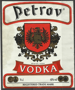 Petrov Vodka. - Alcools & Spiritueux