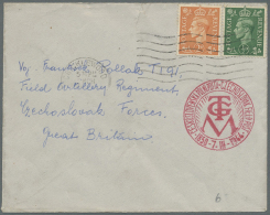 1942/1944: 11 Covers Of CZECHOSLOWAK FIELD POST In Great Britain. A Seldomly Offered Lot. (D) - Autres & Non Classés