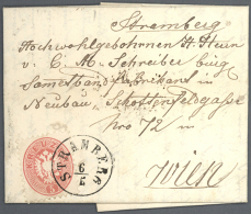 MÄHREN - NEUTITSCHEIN (Nový JiÄín) Und Umgebung: 1830/1940 (ca.), Bestand Von Ca. 90 Belegen... - Autres & Non Classés