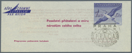 1959/2004 (ca.), Bestand Von Ca. 500 Gebrauchten Und Ungebrauchten Aerogrammen Mit Etlichen Besseren Ausgaben... - Other & Unclassified