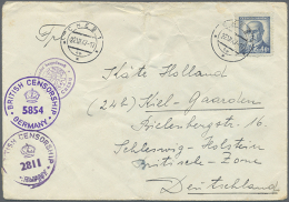 1945/1948, Collection Of More Than 90 Covers/cards With Commercial And Philatelic Mail, Comprising Many Attractive... - Andere & Zonder Classificatie