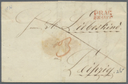 1830/1850 (ca.), Bestand Mit Ca. 75 Vorphila-Briefen Von BÖHMEN Und MÄHREN Mit Etlichen Inter.... - Autres & Non Classés