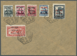 1937, Local War Issues, Assortment Of 29 Franked Envelopes/cards, Comprising A Good Section La Linea Della... - Autres & Non Classés
