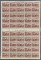 1930, Columbus, 1c. To 10pts. Incl. Express Stamp, 16 Values, 50 Complete U/m Sets Within (folded) Sheets. Michel... - Other & Unclassified