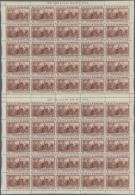 1930, Columbus, 1c. To 10pts. Incl. Express Stamp, 16 Values, 50 Complete U/m Sets Within (folded) Sheets. Michel ... - Autres & Non Classés