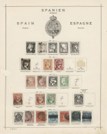 1850/1902, Used And Mint Collection Of Apprx. 210 Stamps On Ancient Album Pages, Completely Untouched And As Always... - Autres & Non Classés