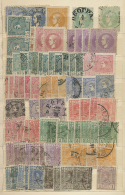 1866/1918, Serbia And Montenegro, Used And Mint Accumulation On Albums Pages/stockpages, Showing Many Interesting... - Serbia