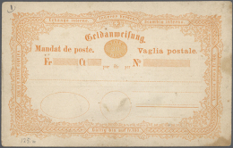 1867-1905 GELDANWEISUNGEN: Spezialisierte Sammlung Von 94 Geldanweisungen, Meist Sauber Ungebraucht, Teils Auch... - Entiers Postaux