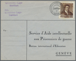 1940/1942, Kleine, Meist Postfrische Sammlung Mit U.a. Mi.-Nr. I-VIII Und Block I Sowie 10 Briefe, Davon 3 Auf... - Other & Unclassified