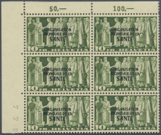 1922/1950: Sehr Umfangreicher Bestand Der Ämterausgaben Bis 1950 Auf Blättern (Sammlungen) Und In... - Dienstzegels