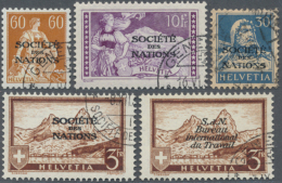 1922-1970er: Gut Besetzte, Meist Gestempelte (teils Zusätzlich Postfrische) Sammlung Der Verschiedenen... - Dienstzegels