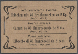 1909-2016: Sammlung Von über 160 Markenheftchen (Frei- U. Sondermarken, Pro Juventute, Pro Patria), Anfangs... - Carnets