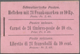 1907-2013: Umfangreiche Kollektion Von Mehr Als 400 Markenheftchen Und Ca. 45 Tickets, Dabei Großartiger Teil... - Carnets