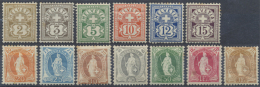1905/1907, Postfrisches/ungebrauchtes Lot Mit MiNr. 74/87, Etwas Unterschiedliche Erhaltung. (R) - Autres & Non Classés
