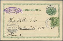 1880/1960 (ca.), Reichhaltiger Bestand Von Ca. 1.170 Gebrauchten Ganzsachenkarten, Alles Mehr- Bis Vielfach, Auch... - Postwaardestukken