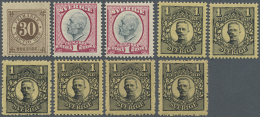 1877/1930 (ca.), Mint Assortment On Stockcards Incl. Better Stamps Like 1877 30ö. Brown, 1900 1kr.... - Autres & Non Classés