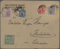 1850/1960 (ca) Ungefähr 460 Belege - Größtenteils Bedarf, Viele Briefe, Formulare, ... Ab Vorphila... - Other & Unclassified