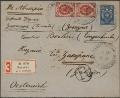 1870-1920, Collection Of Stationery Cards And Envelopes, Few Used Uprated Registered, Some Different Quality, High... - Autres & Non Classés