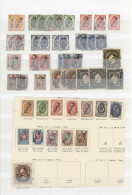 1899/1920, Mint And Used Assortment On Stockpages, Up To High Values. (D) - China