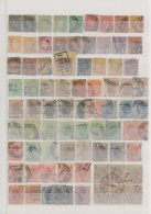 1880/1920 (ca.), Specialised Assortment Of Apprx. 280 Stamps, Showing A Nice Diversity Of Postmarks Like Railway... - Machines à Affranchir (EMA)